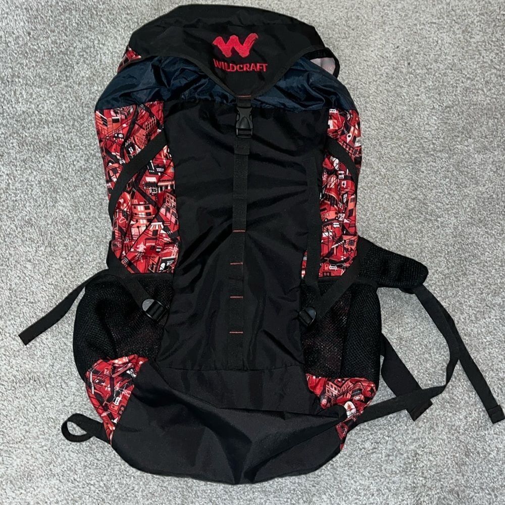Wildcraft Urban Print 45L 26” tall x 16” wide x 12” deep Pack Hiking Backpack